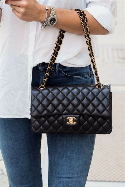 chanel red classic flap gold hardware